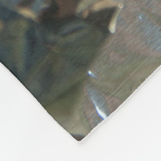 Chocoladeboog Fleece Deken (Hoek)