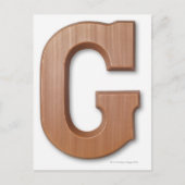 Chocoladebrief g briefkaart (Voorkant)