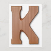 Chocoladebrief k briefkaart (Voorkant)