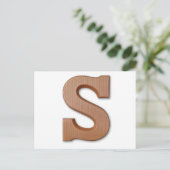 Chocoladebrief S Briefkaart (Staand voorkant)