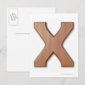 Chocoladebrief x briefkaart (Voorkant / Achterkant)