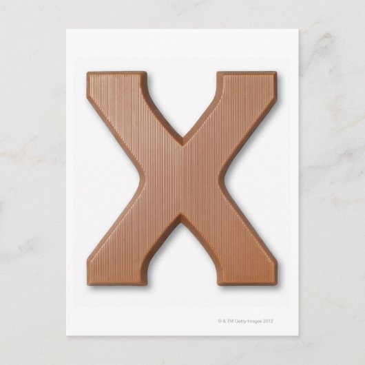 Chocoladebrief x briefkaart (Voorkant)