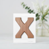 Chocoladebrief x briefkaart (Staand voorkant)