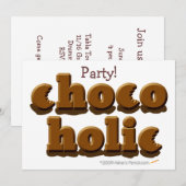 Chocoladebroden Kaart (Voorkant / Achterkant)