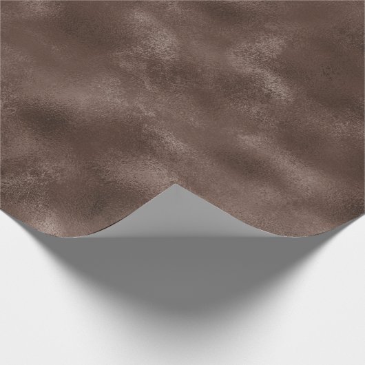 Chocoladebruin Cadeaupapier (Hoek)