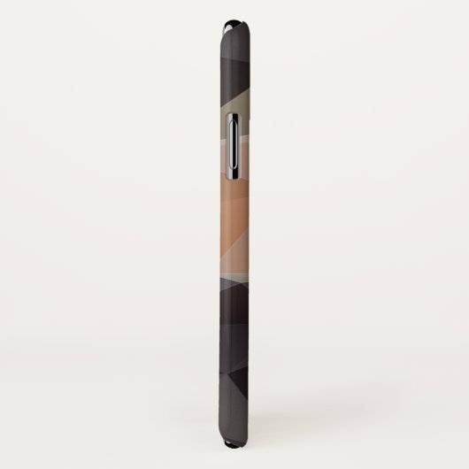 Chocoladebruin en pasteelpiramide-kunst Case-Mate iPhone case (Achterkant / rechts)