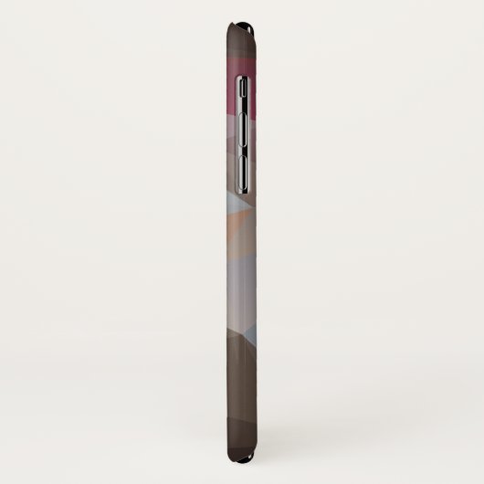 Chocoladebruin en pasteelpiramide-kunst Case-Mate iPhone case (Achterkant/links)