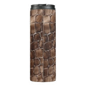 Chocoladebruin Snoep Thermosbeker (Achterkant)