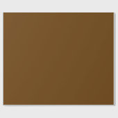 Chocoladebruine Effen Kleur Cadeau Cadeaupapier (Vlak)