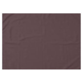 Chocoladebruine vaste kleur tafelkleed (Voorkant (Horizontaal))