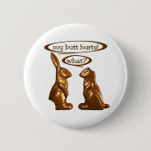 Chocoladebunnies Ronde Button 5,7 Cm (Voorkant)