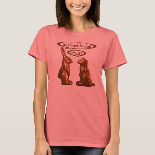 Chocoladebunnies T-shirt (Voorkant)