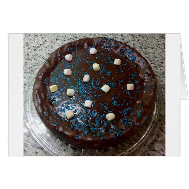 Chocoladecake (Voorkant Horizontaal)