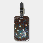 Chocoladecake Bagagelabel (Voorkant verticaal)