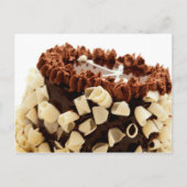 Chocoladecake Briefkaart (Voorkant)