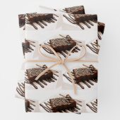 Chocoladecake Inpakpapier Vel (In situ)