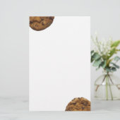 Chocoladechipkoekje Briefpapier (Staand voorkant)