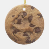 Chocoladechipkoekje Keramisch Ornament (Voorkant)