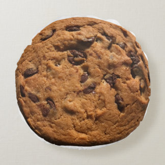 Chocoladechipkoekje Rond Kussen