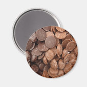 chocoladechips magneet (Voorkant / Achterkant)