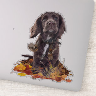 Chocoladecockerspanielpuppy Sticker