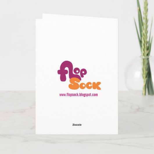 Chocoladecupcake Verjaardag Kaart (Achterkant)