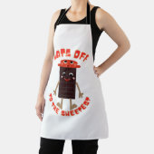 Chocoladedaag ontwerp schort (Insitu)