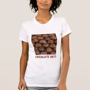 Chocoladedieet! T-shirt voor dames