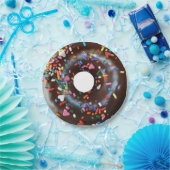 Chocoladedonut Papieren Bordje (Feest)