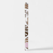 Chocoladedonuts, karameldonuts, ijs, Jouw naam iPhone Hoesje (Linkerkant)