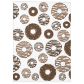 Chocoladedonuts, karameldonuts, ijs, Jouw naam Klembord (Achterkant)