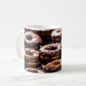 Chocoladedonuts Koffiemok (Voorkant links)