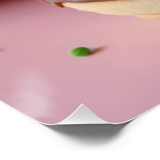 Chocoladedonuts Perfect Poster (Hoek)