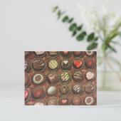 Chocoladedoos Briefkaart (Staand voorkant)