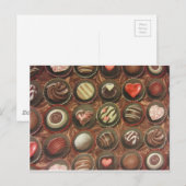 Chocoladedoos Briefkaart (Voorkant / Achterkant)