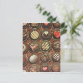 Chocoladedoos Briefkaart (Staand voorkant)