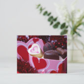 Chocoladedoos Briefkaart (Staand voorkant)