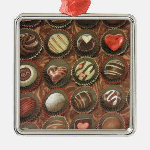 Chocoladedoos Metalen Ornament