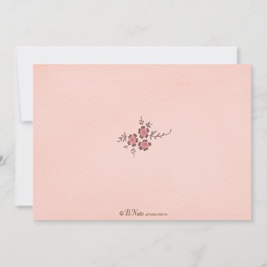 Chocoladedoos voor Chocolade Vintage Kaart (Achterkant)