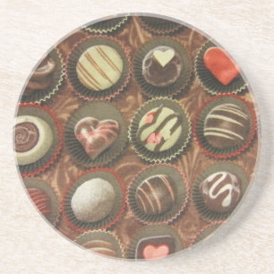 Chocoladedoos Zandsteen Onderzetter