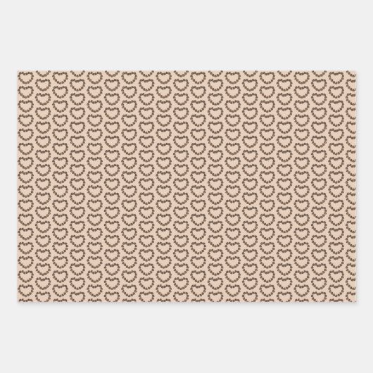 Chocoladedruppels, liefje Snoep voor weduwschap Inpakpapier Vel (Voorkant 2)