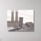 Chocoladefabriek Canvas Afdruk (Voorkant)