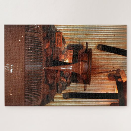 Chocoladefontein Legpuzzel (Horizontaal)