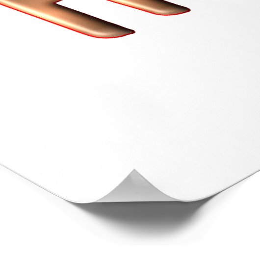 Chocoladegeluk Poster (Hoek)