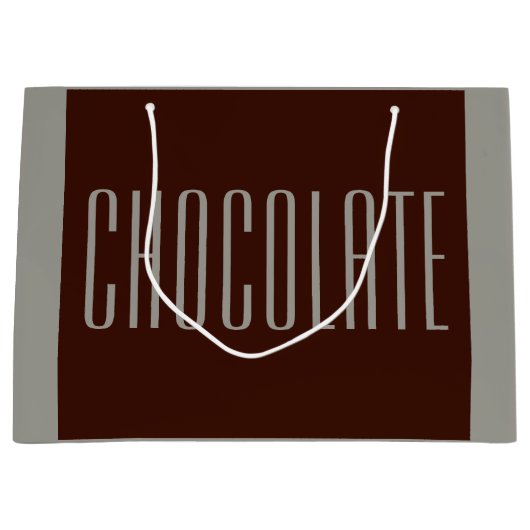 Chocoladegeschenkzak Groot Cadeauzakje (Voorkant)