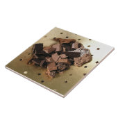 Chocoladehaken Tegeltje (Zijkant)