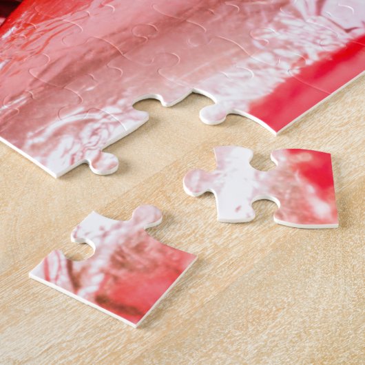 Chocoladeharten Legpuzzel (Zijkant)