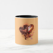 Chocoladeharten Mok (Midden)