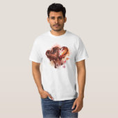 Chocoladeharten T-shirt (Voorkant volledig)