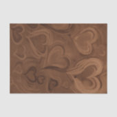 Chocoladeharten Tissuepapier (Voorkant)